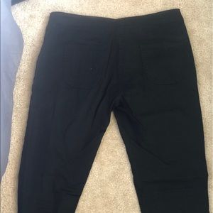 Black work pants